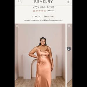 Revelry bridesmaid dress